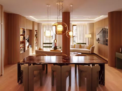 Inside Casa Lamar Cedaceros 9, a New Luxury Residential Complex in Madrid